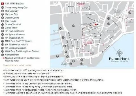 The Empire Hotel Kowloon - Tsim Sha Tsui Hongkong